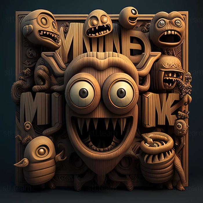 3D модель Гра Minions Monsters and Madness (STL)